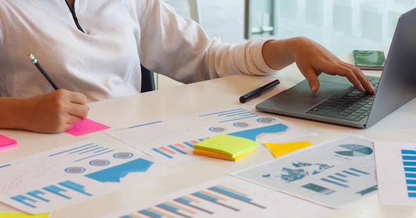 event professional analyzing user conference attendee data